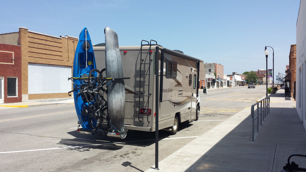 Combination kayak and 2025 bike rack for rv